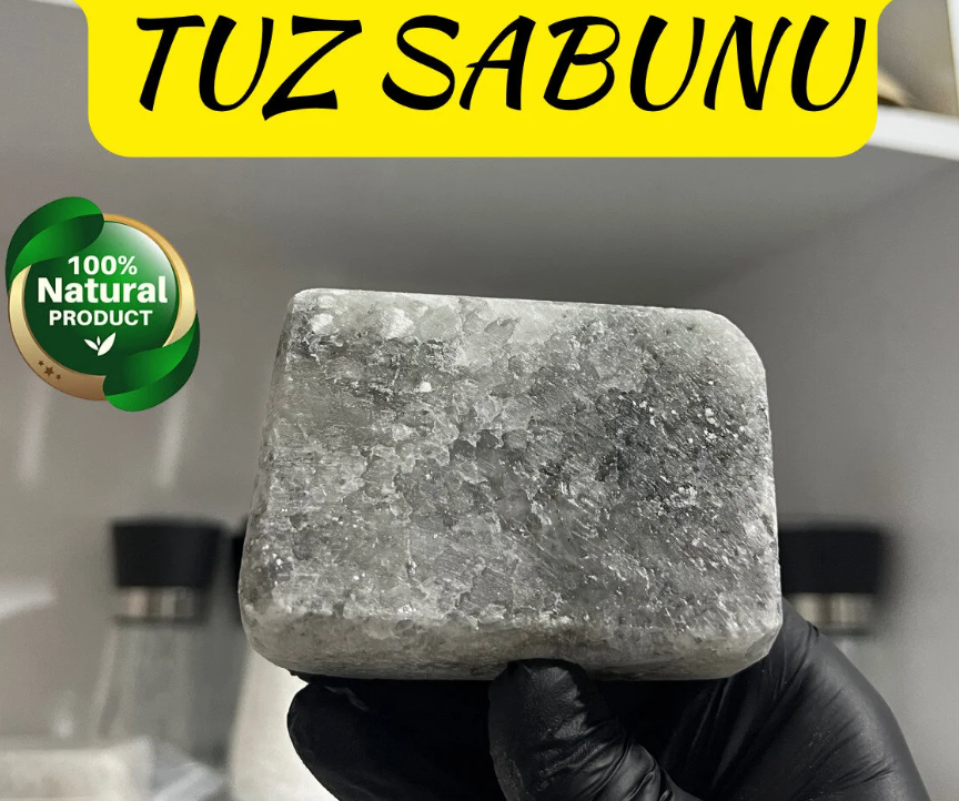 Saf Kristal Tuz Sabunu